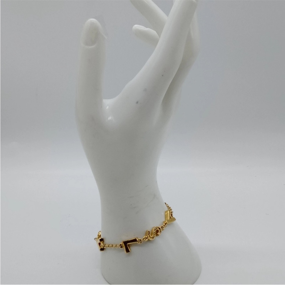 Auth YSL Gold Bracelet